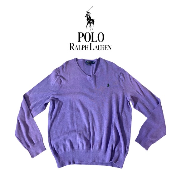 Polo Ralph Lauren Other - Polo by Ralph Lauren Blue Label V-Neck Sweater